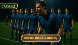 Chiến thuật bóng đá 4-1-4-1 phòng ngự