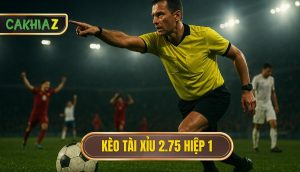 Kèo Tài Xỉu 2.75 Hiệp 1