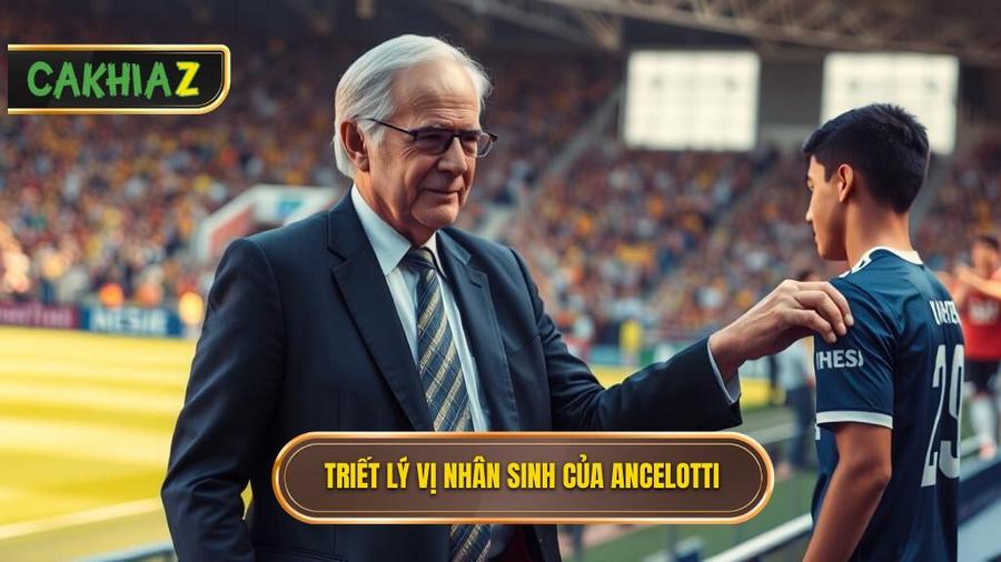Triết lý "Vị nhân sinh" trong chiến thuật Carlo Ancelotti
