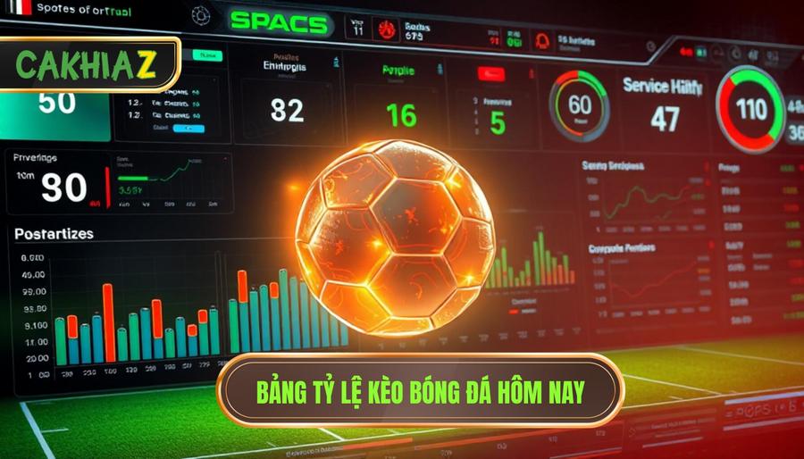 2. Bảng Tỷ Lệ Kèo Bóng đá Hôm Nay