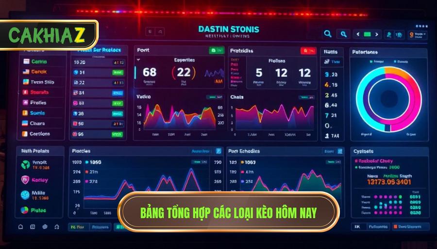 3. Bảng Tổng Hợp Các Loại Kèo Hôm Nay